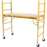Metaltech Multipurpose 6'. Baker-Style Scaffold | 1100-Lb. Capacity, Steel, Model# I-CISC