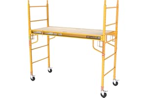Metaltech Multipurpose 6'. Baker-Style Scaffold - 1, 000-Lb. Capacity, Steel, Model# I-CISC