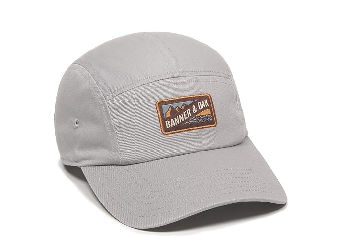 Bankside Woven Label Scout Patch Camper Style Hat Adjustable
