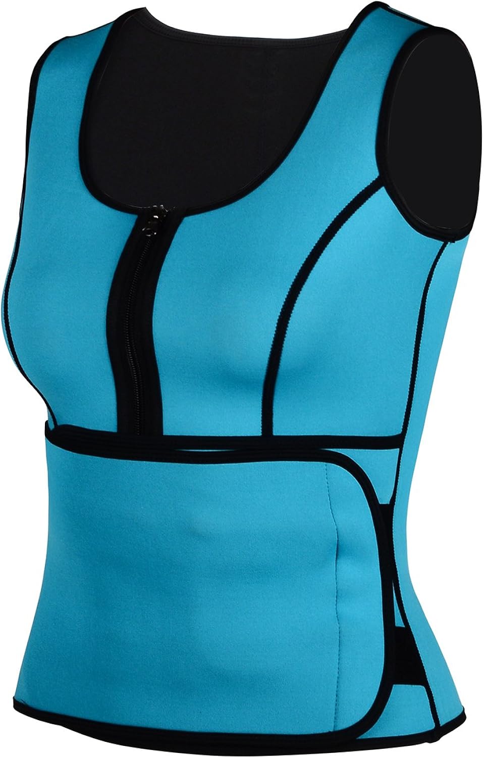 Queenral Fajas de Neopreno Adelgazante Sweat Corset Waist Trainer Cinturón Cintura Amazon.es