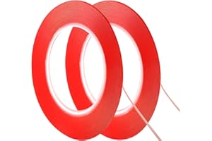 Kaisiking 2mm / 3mm x 25M Phone Repair Tape LCD Touch Screen Repair Tape Phone Adhesive Tape LCD Screen Adhesive Tape for Cell Phone, iPad, Tablets, Laptops, Camera