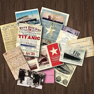 Memorabilia Pack Co. Titanic Resource Pack Memorabilia Pack