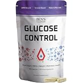 Ben's Natural Health Glucose Control, Berberine &amp; Chromium, 120 Capsules