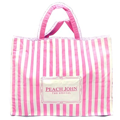 Amazon Peach John ピーチジョン トートバッグ ランチバッグ ピンク
