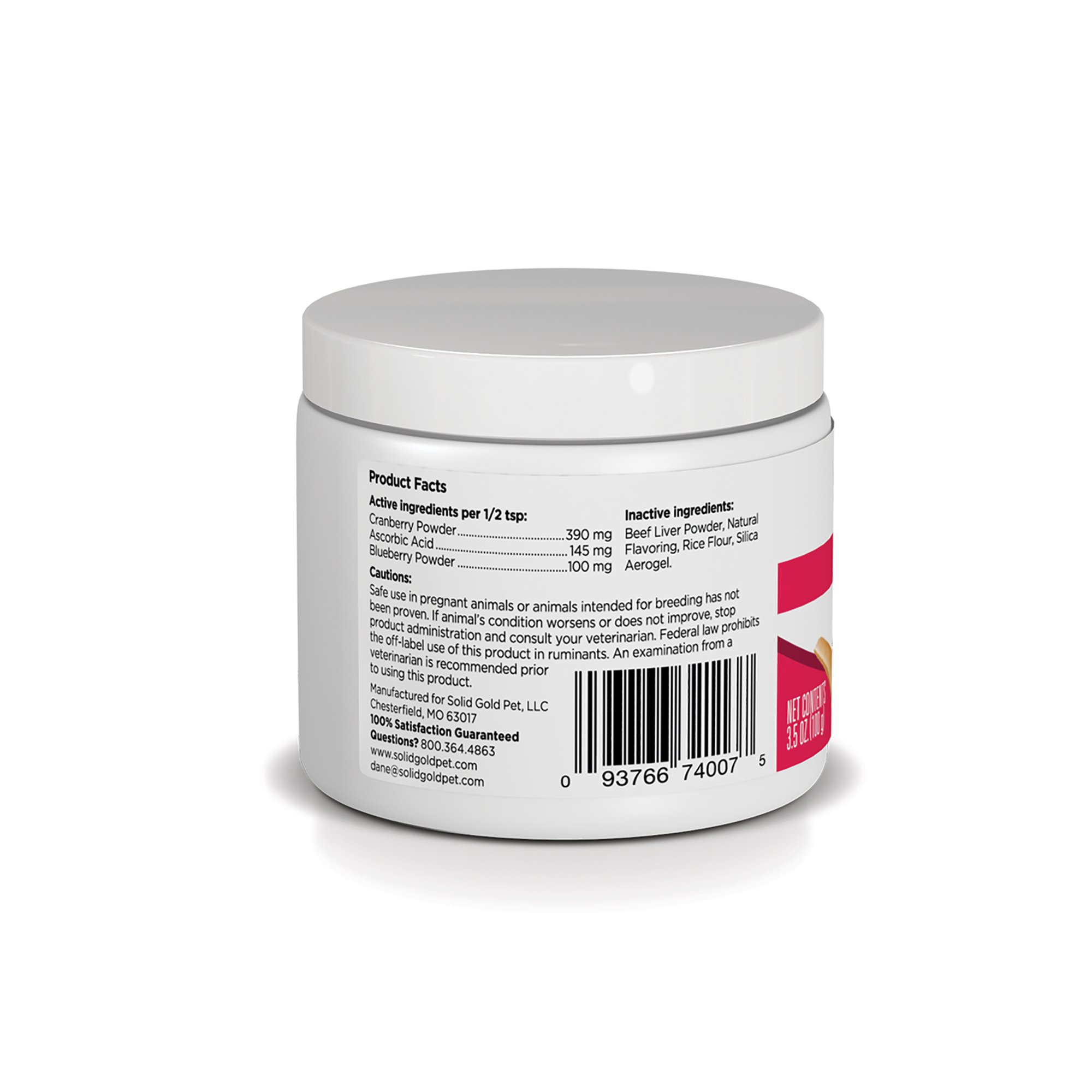 Solid Gold Berry Balance Nutritional Supplement Powder for Dogs Cats