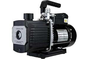 HCPRO KEEP IT RUNNING HCPRO HCBK-6D 6 CFM Dual Stage, Dual Voltage Vacuum Pump 115-230 50/60Hz