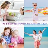 Ainiv Crossbody Pop It Bag Unicorn Fidget Shoulder Bag 2 in 1 Colorful view 7