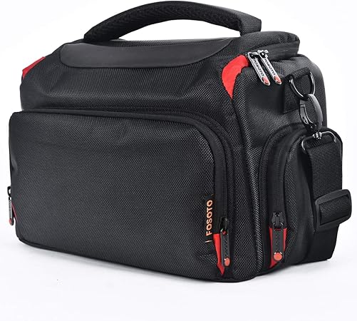 Amazon Fosoto 一眼レフ カメラバッグ 大容量 肩掛け ミラーレス一眼カメラ レンズ収納可能 カメラケース カメラバック ケース 通販