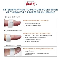 3-Point Products - P1008-5-04 Oval-8 Finger Splint