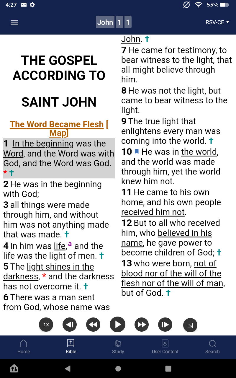 Catholic Study Bible App IgnatiusAugustine