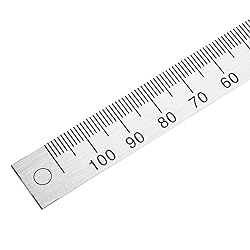 uxcell Center Finding Ruler 110mm-0-110mm Table