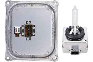 TukboTech 25806714 Xenon HID Headlamp Ballast Unit Module w/ Bulb Compatible for Cadillac DTS 2006-2011 for BMW E90 E92 E93