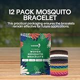 TANNESS 12 Pack Mosquito Repellent Bracelet DEET-Free Kids Adults view 9