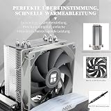 Thermalright BA120 CPU Air Cooler 6 Heat Pipes TL-C12C PWM Fan AM4 AM5 1700 view 4