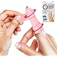 Doctor Developed Finger Splint & Handbook - Trigger Finger, Arthritis, RSI - Fits Ring, Index, Pinky & Middle - 2 sizes (Pink, S/M)