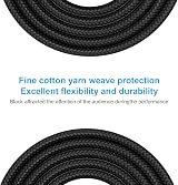 New Bee 3m 10ft Guitar Cable 1/4 to 1/4 Straight to Straight Black view 6