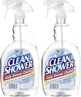 Amazon Com Scrub Free Clean Shower Daily Shower Cleaner Pack Of 2 Beauty