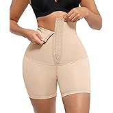 FeelinGirl Shapewear for Women Tummy Control High Waisted Butt Lifting Shapewear Shorts Girdles Fajas Colombianas Body Shaper