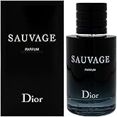 Dior Sauvage Parfum Spray for Men 2.0 Ounces, clear