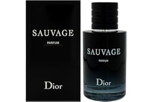 Dior Sauvage Parfum Spray for Men 2.0 Ounces, clear