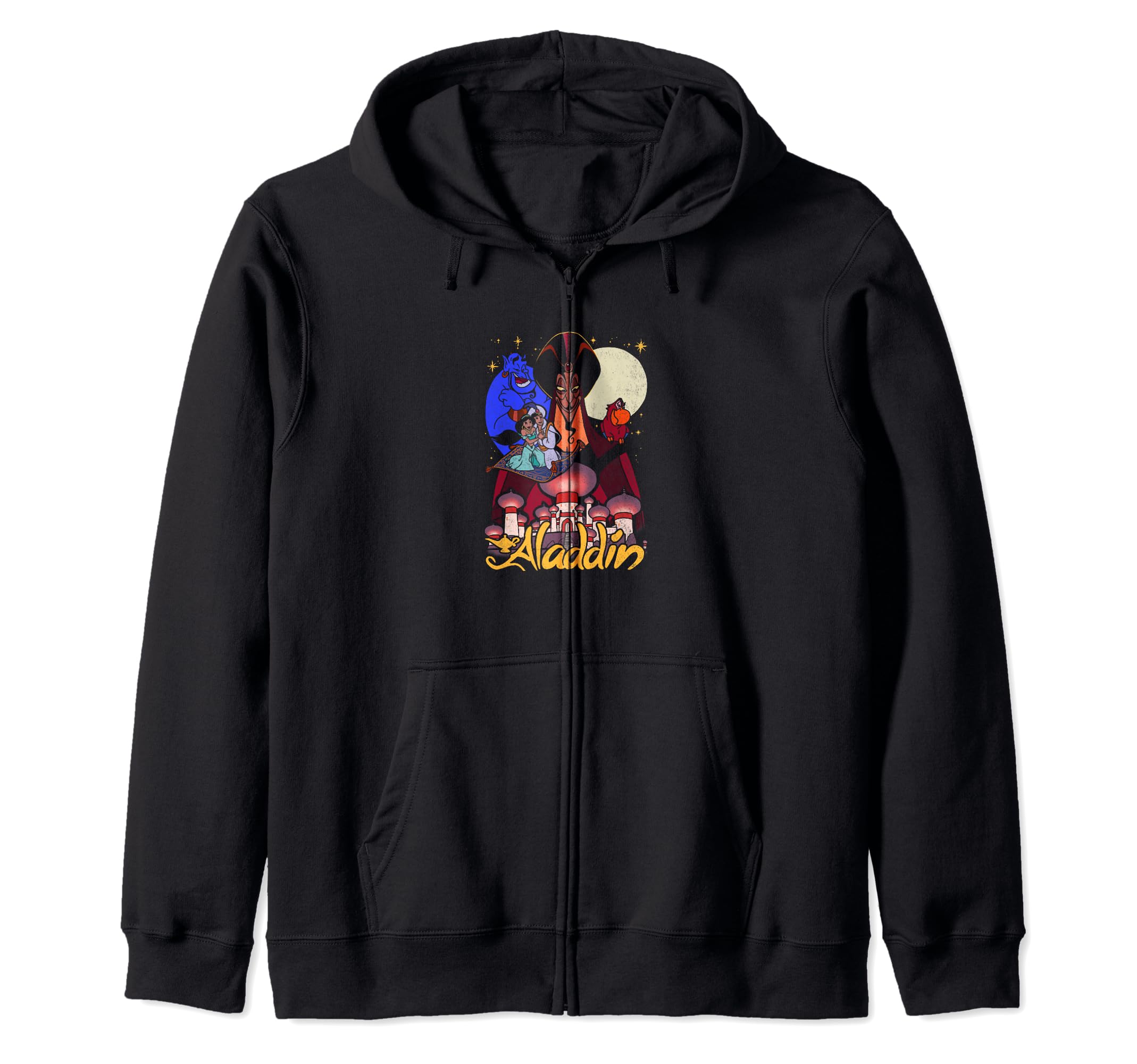 Disney Aladdin Group Shot Poster Zip Hoodie