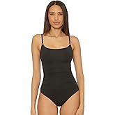 Soluna Swim Womens Sun Goddess Ring One Piece Swimsuit, Tummy Control, Bathing Suits for Women