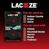 LACEEZE Original Bands Ribbed Technology Secure Laces UK 6.5 Green view 4