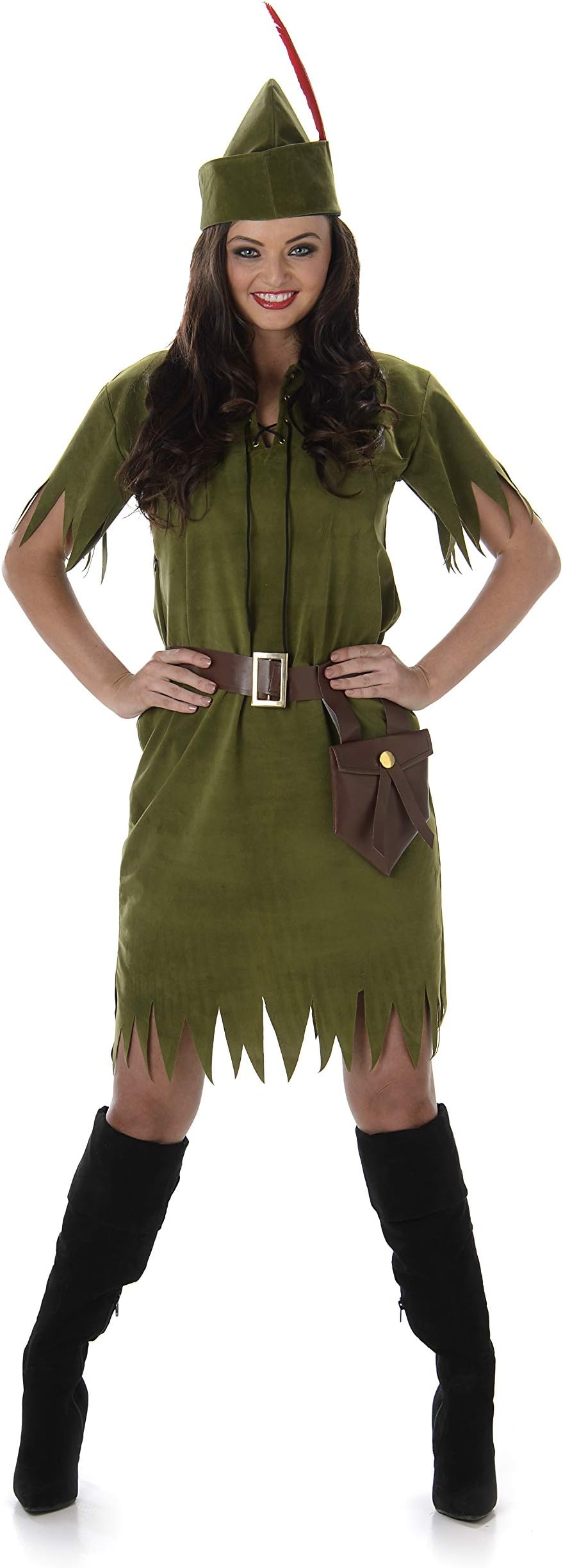 Karnival Costumes 81033 Robin Hood Neverland Girl Costume