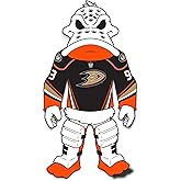 Anaheim Ducks Sticker Wild Wing Mascot Team National Hockey League Vinyl Decal Laptop Water Bottle Car Scrapbook NHL (Individual C)