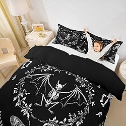 Castle Fairy Moth Animal Theme Duvet Cover Queen