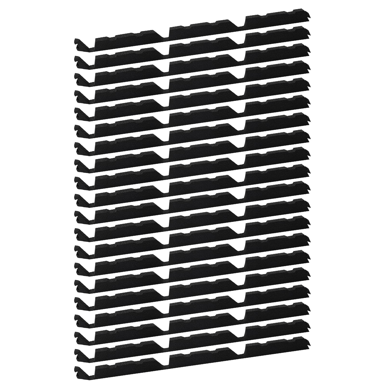 Photo 1 of SuperDi 12in Outside 20Pcs - 12" Classic Ribbed Profile Foam Closure Strip Fits for Metal Corrugated Roofing Panels Sheets - 3' Long Outside Roof Closure Strips (Closed-Cell Foams Material)