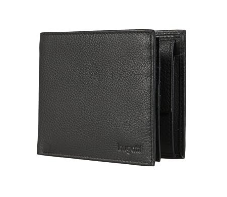 bugatti HERREN GELDBEUTEL PORTEMONNAIE GELDBÖRSE schwarz 1615