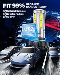 Marsauto 5201 5202 Fog Light Bulb, 10000LM PS24W