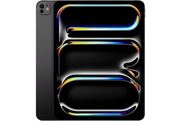 Apple iPad Pro 13-inch (M5): Ultra Retina XDR Display, 256GB, Landscape 12MP Front Camera/12MP Back Camera, LiDAR Scanner, Wi-Fi 7 with Apple N1, Face ID, All-Day Battery Life — Space Black