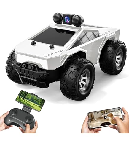 Voiture Télécommandée Tout-terrain 1:18 4WD Rock Crawler - 2,4GHz, Lumières LED, Batterie 7,4V 500mAh