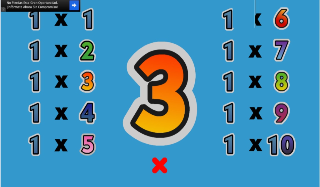 TABLAS DE MULTIPLICARAmazon.frAppstore for Android