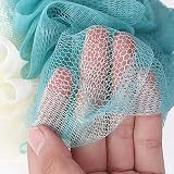 Omenluck 2Pcs Bath Shower Sponge Ball Mesh Back Scrubber Exfoliating Loofahs view 2