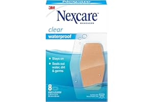 3m Nexcre Knee/Elbow Wtpr Size 8ct Nexcare Knee and Elbow Waterproof Bandage 2 3/8 X 3/1/2 8ct
