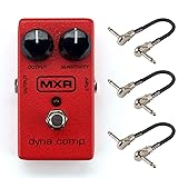 MXR M102 Dyna Comp Compressor Pedal Bundle with 3