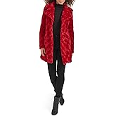 Kenneth Cole Women's Classic Faux Mink Style Faux Fur Coat