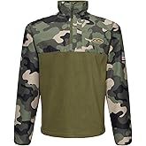 Drake Waterfowl Men's MST Quarter 1/4 Zip Refuge Eqwader Waterproof Windproof Breathable Resistant Outdoor Hunting Jacket