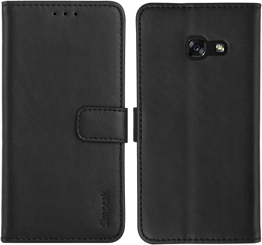 Simpeak Case Compatible with Samsung Galaxy A5 2017, Leather Flip Wallet Case Cover Replacement for Samsung Galaxy A5 2017 - Image 5