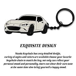 glahorse For Mazda Keychain，For Mazda Miata/MX-5