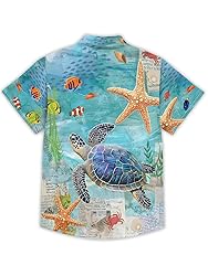 Hawaiian Shirts for Men Summer Beach Casual Short