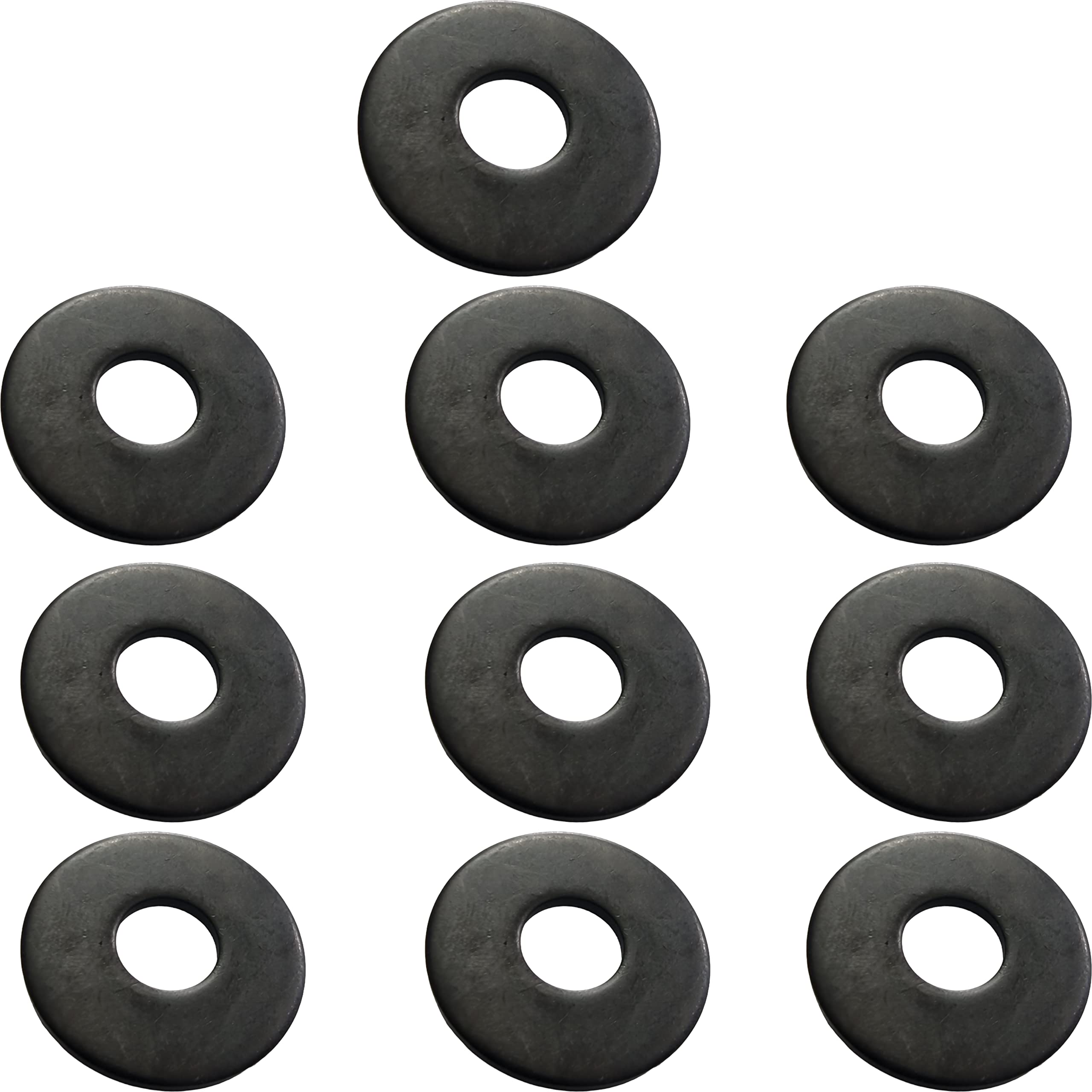 M6 x 25mm Black Rubber Penny Washers (Pack of 10) Penny Washers size: 6.3mm Inside Diameter x 25mm Outside Diameter x 1.5mm Thickness