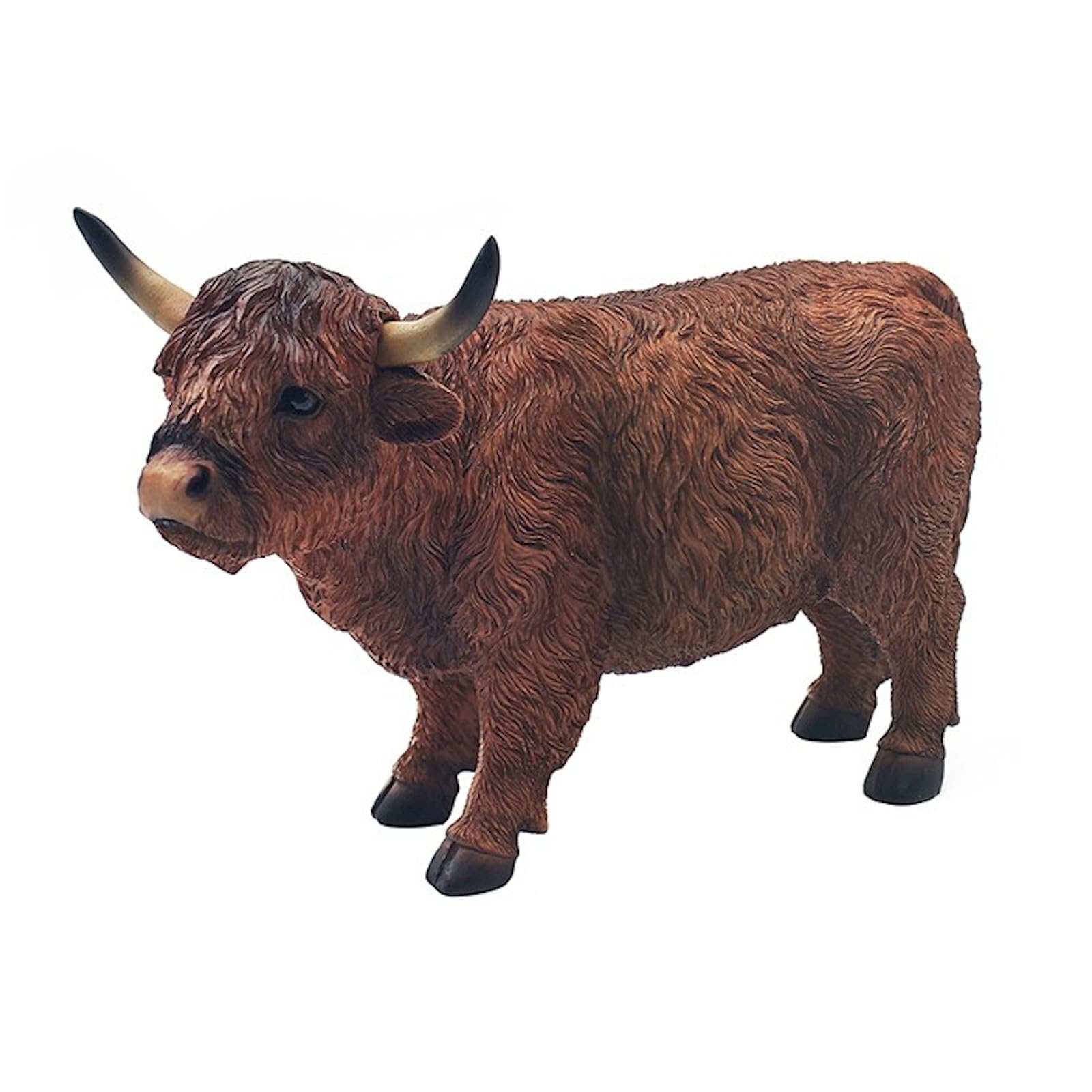 Lesser & Pavey Highland Cow Ornaments For Gift | Lovely Highland Cow Gifts For Home and Office Decoration | From The Leonardo Collection Animal Ornaments Range -LP72463