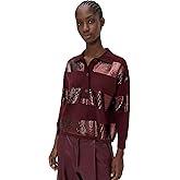 Essentiel Antwerp Women's Illuminati Striped Sequin Polo
