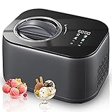 FOHERE 1.2Qt Automatic Ice Cream Maker Machine with