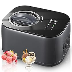FOHERE 1.2Qt Automatic Ice Cream Maker Machine with