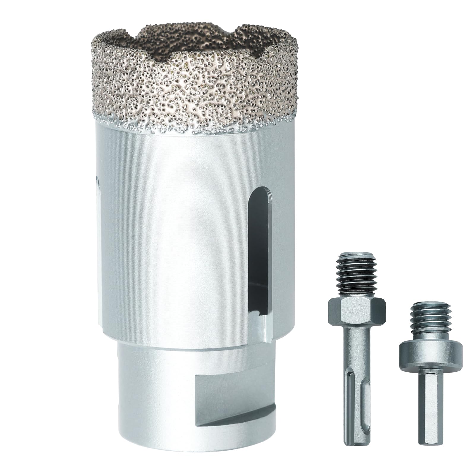 hsawbit 45mm Diamond Drill Bits for Porcelain Tiles, Tile Drill Bits Tile Cutters for Ceramic Tiles Glass Granite Marble with M14 Thread